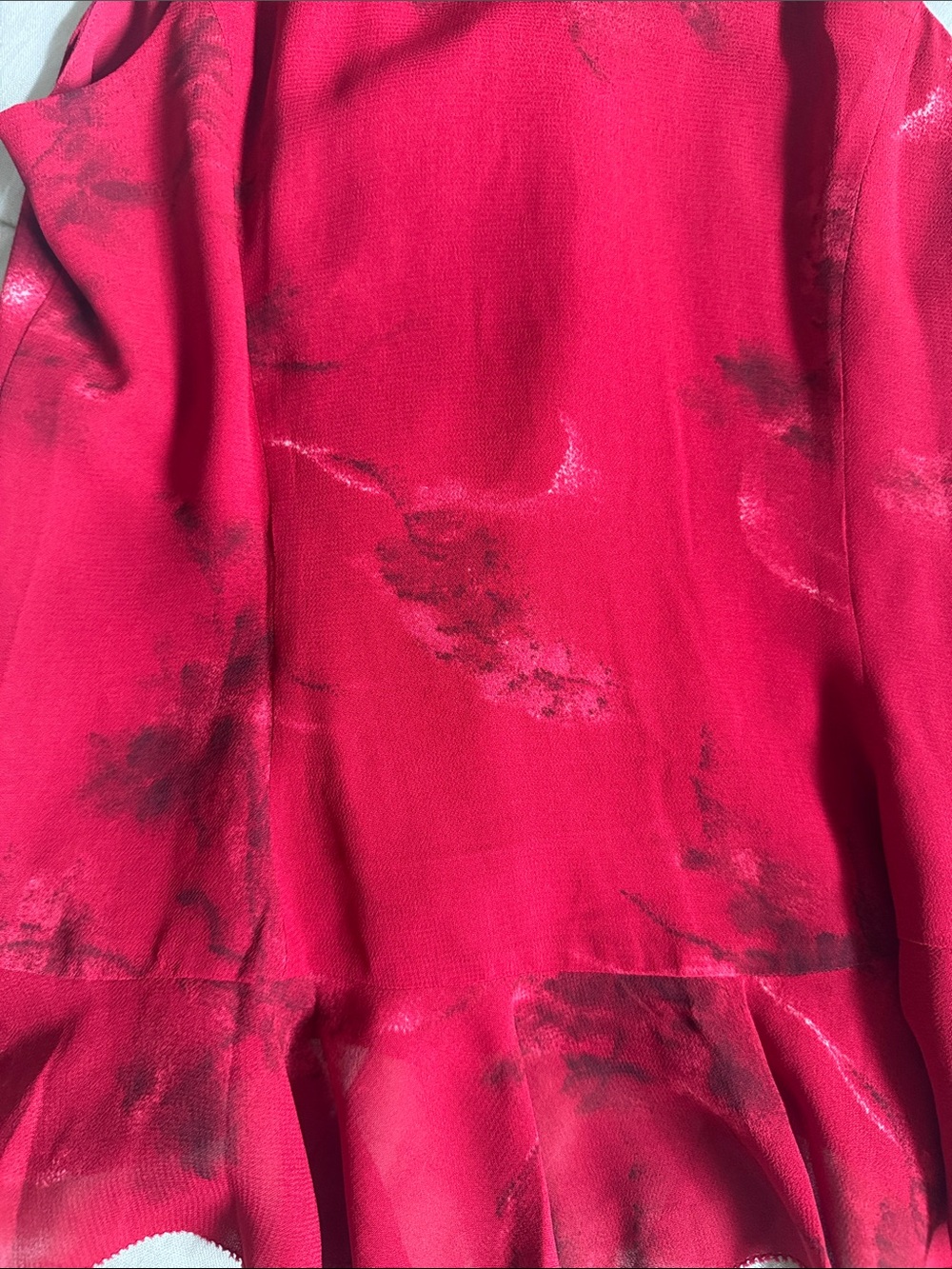 Reformation Paulette Top Red - Size 2 - Picture 9 of 9